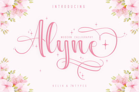 Alyne: A Handwritten Font for Editorial Elegance