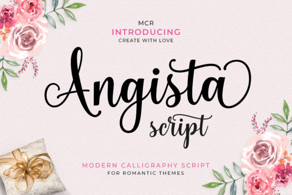 Angista Script Font: A Luxurious Touch for Creative Makers
