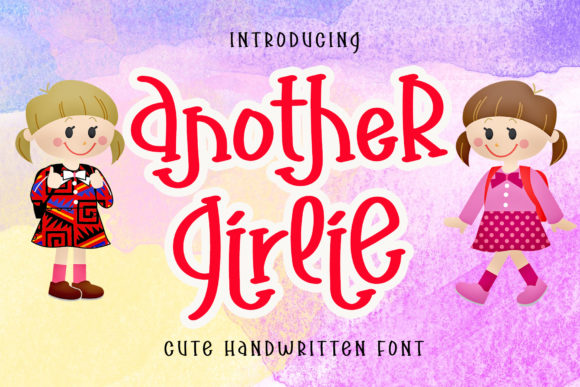 Another Girlie Font: A Playful Script for Creative Projects