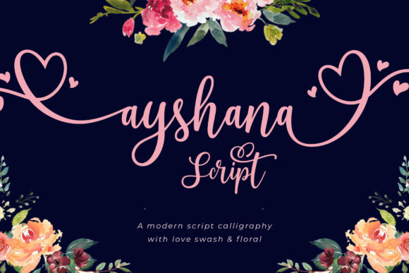 Ayshana Script: A Handwritten Font for Makers and Brand Creators