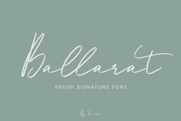 Ballarat Font: A Handwritten Script for Authentic Branding