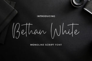 Bethan White: A Charming Handwritten Font for Editorial Design