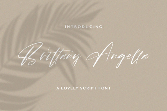 Brittany Angella Font: Elevate Your Campaign Typography