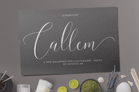 Callem Script: A Handwritten Typeface for Editorial Design