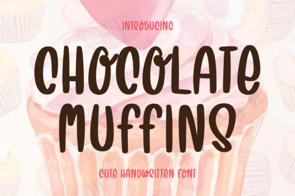 Chocolate Muffins Font for Editorial Design