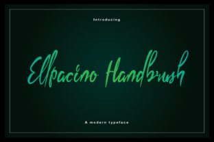 Ellpacino Handbrush: The Stylish Font for Standout Campaigns
