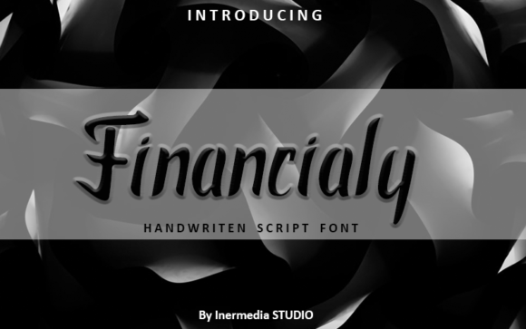 Financialy: A Handwritten Font for Creative Makers