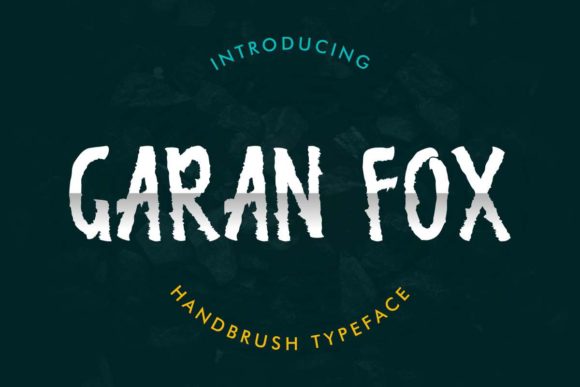 Garan Fox Font Review: A Script Handwritten Typeface for Editorial Design
