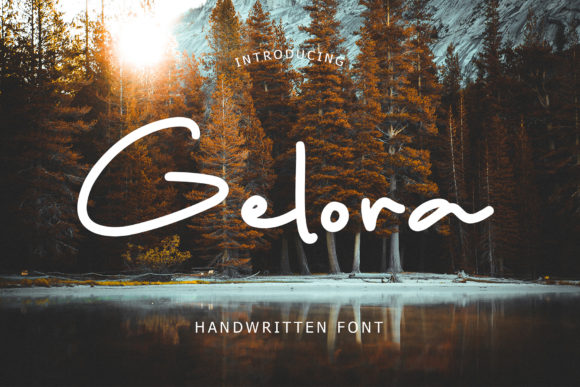 Gelora Font: A Handwritten Touch for Modern Branding