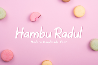 Hambu Radul Font: A Handwritten Typeface for Creative Campaigns