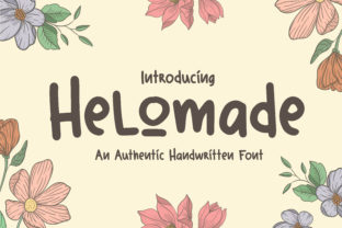 Helomade Font: A Handwritten Touch for Polished Branding