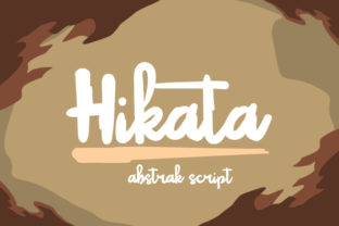 Hikata Font: A Handwritten Script for Authentic Digital Design
