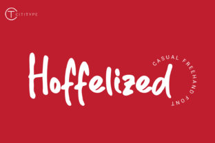 Hoffelized Font Review: A Handwritten Typeface for Creative Campaigns