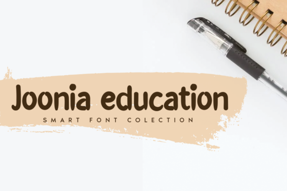 Joonia Education: A Sweet Handwritten Font for Editorial Design