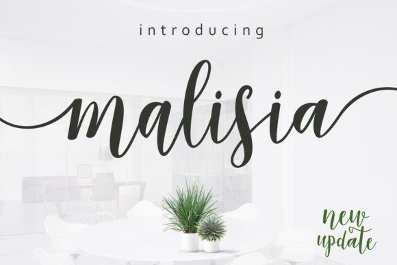 Malisia Script: A Beautiful Handwritten Font for Crafters and Designers