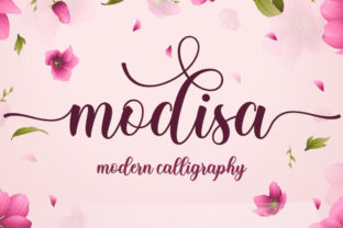 Modisa Font: A Handwritten Typeface for Timeless Elegance