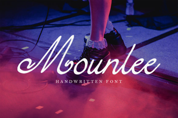 Mounlee: The Elegant Script Font for Modern Branding and Design