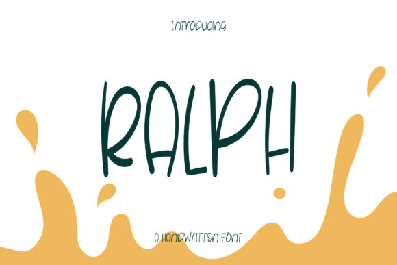 Ralph: A Handwritten Font for Authentic Branding and Creative Campaigns