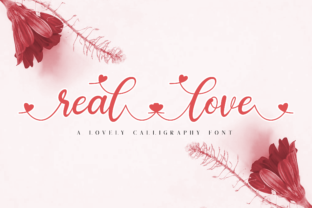 Real Love Font: A Sweet Script for Campaign Designers
