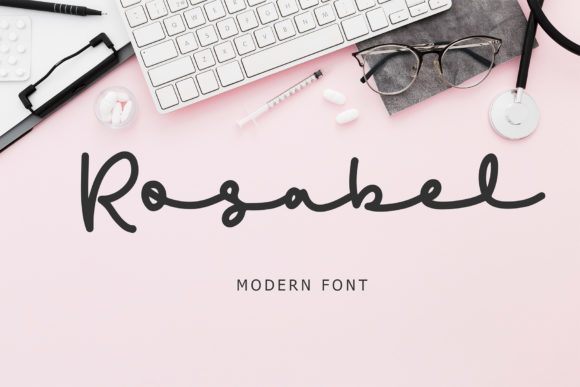 Rosabel Font for Eye-Catching Campaign Design