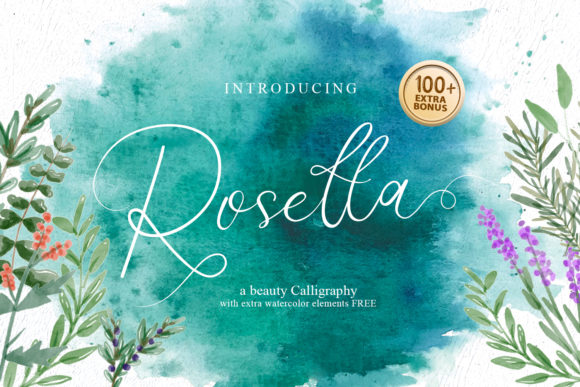 Rosetta Font: A Handwritten Typeface for Timeless Craft Projects