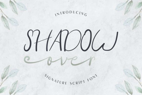 Shadow Over Font: A Premium Typeface for Memorable Branding