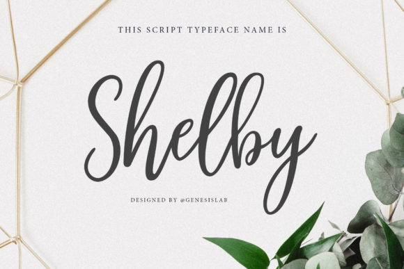 Shelby Script Font for Makers and Creative Shops