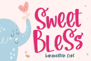 Sweet Bless: A Handwritten Font for Editorial Elegance