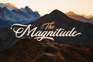 The Magnitude Font: A Nostalgic Script for Creative Makers