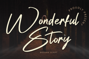 Wonderful Story Font Review: A Charming Script for Creative Branding